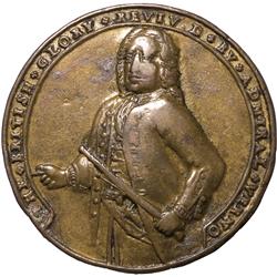 (1739). Admiral Vernon. Medal. Copper.