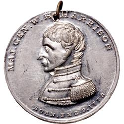 1840 Harrison Presidential Campaign Medal.
