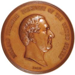 (1850-Dated) Millard Fillmore Indian Peace Medal