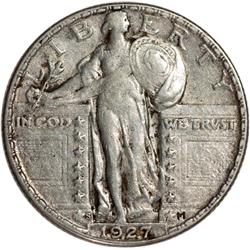 Rare and Popular 1927-S Standing Liberty Quarter