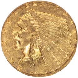 1914 Indian Head $2.50 Gold Quarter Eagle
