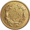 Image 2 : 1854-O Indian Princess Head Three Dollars Gold