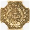 Image 2 : 1871 Liberty Head Octagonal $1 Gold.