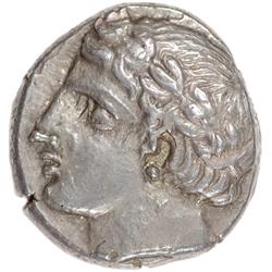 Scarce Greece Illyro-Paeonian Silver Tetradrachm