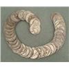 Image 1 : 1 Roll 40 Mixed Date Silver Washington Quarters 1948-56