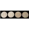 Image 1 : 4 Diff Date Morgan Silver Dollars 1882-O, 84, 85, 86