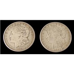 (2) 1921 Morgan Silver Dollars