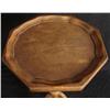 Image 2 : Wooden Pedestal Plant Stand Table 3 Legs Octagonal Top