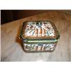 Image 1 : French hand painted box signed by artist