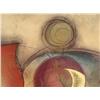 Image 2 : Large Abstract Art Print EWG Gold Foil on Board/ Frame