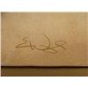 Image 3 : Large Abstract Art Print EWG Gold Foil on Board/ Frame