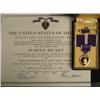 Image 2 : WWII Purple Heart KIA Collection Truman Certificate ++