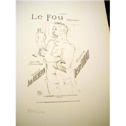 Le Fou by Tolouse Lautrec