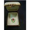 Image 2 : French hand painted Limoges box signed