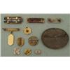 Image 2 : 11 Assorted Vintage Pins: Military, Fraternal, Sports