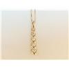 Image 1 : Third Carat Diamond Pendant