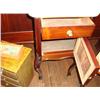 Image 2 : French Louis XV style side table with marble cir 1870