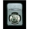 Image 1 : NGC 1922-p Peace Dollar Graded Select Uncirculated ms63  NGC
