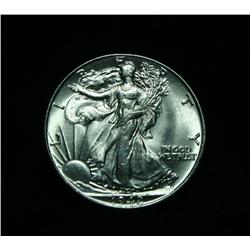 1942-p Walking Liberty Half Dollar 50c Grades Gem Uncirculated ms65