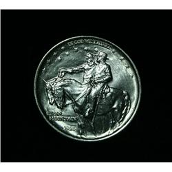 1925 Stone Mountain Memorial Commemorative 50c Grades ms64