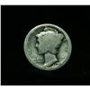 Image 1 : ***RARE   1916-d Liberty Head 'Mercury' Dime 10c Grades Good  RARE***