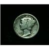 Image 1 : 1921-p Liberty Head 'Mercury' Dime 10c Grades Good