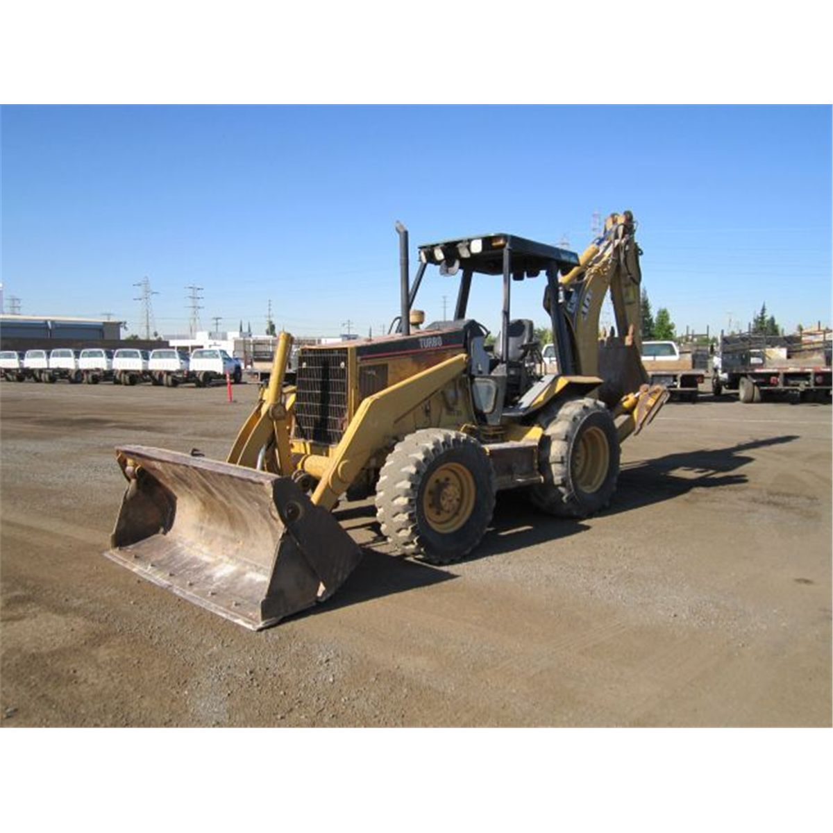 1993 Caterpillar 416B 4x4 Loader Backhoe