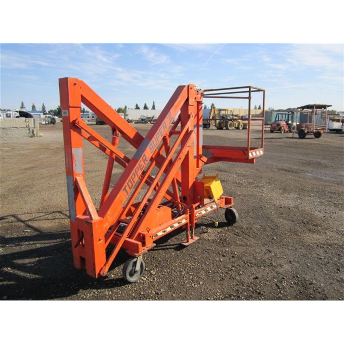 Topper Super II Electric Scissor Basket Lift