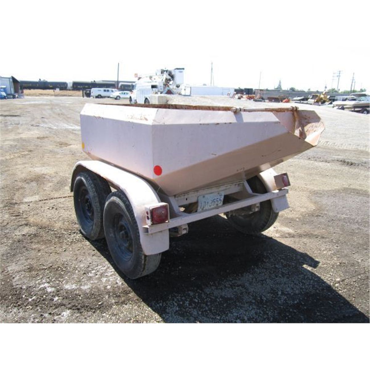 1978 SCB T/A Concrete Buggy Trailer