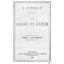 RIMBAUD, Arthur - Une saison en enfer. Bruxel