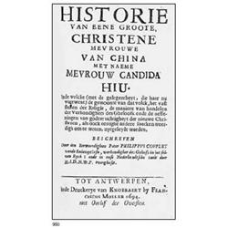 [China - Jesuits] - COUPLET, Philippe S.J. -