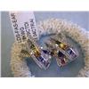 Image 1 : E.F.J. 18k Ladies' Fashion Earrings