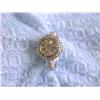 Image 1 : 14k White Gold Diamond Ring with Accents