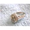 Image 3 : 14k White Gold Diamond Ring with Accents