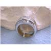 Image 2 : 14k Gold Ring with Diamonds