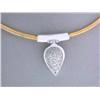 Image 1 : 18k Gold Diamond Necklace