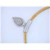 Image 2 : 18k Gold Diamond Necklace