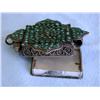 Image 2 : Vintage Trinket Box in Silver and Turquoise