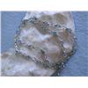 Image 3 : 14k White Gold Necklace with Topaz