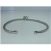 Image 3 : David Yurman18k Gold/Silver, Amethyst Bangle