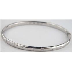 Tiffany & Co Platinum Diamond Bangle