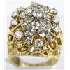 Image 1 : 18K Yellow Gold Diamond Ring