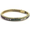 Image 1 : Oscar Heyman 18K Yellow Gold Diamond Bracelet