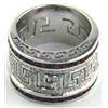 Image 2 : 18K White Gold Diamond & Ruby Ring