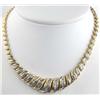 Image 1 : 14K Gold Diamond Necklace
