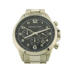 Michael Kors Men's Chronograph Black Dial Stainless Steel