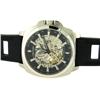 Image 3 : Croton Mens Rubber Automatic Watch