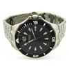 Image 1 : Caravelle by Bulova Men's 45B110 Black Dial Stainless Steel Watch