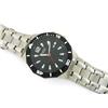Image 2 : Caravelle by Bulova Men's 45B110 Black Dial Stainless Steel Watch