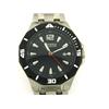 Image 3 : Caravelle by Bulova Men's 45B110 Black Dial Stainless Steel Watch